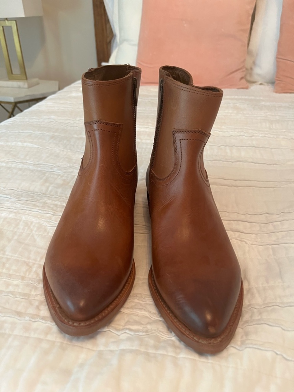 Frye Carson Bootie Caramel Never Worn